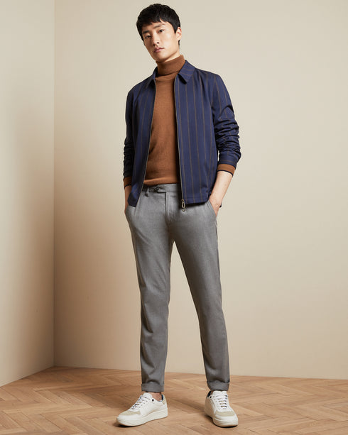 <P>Ls Fine Gauge Roll Neck</P>